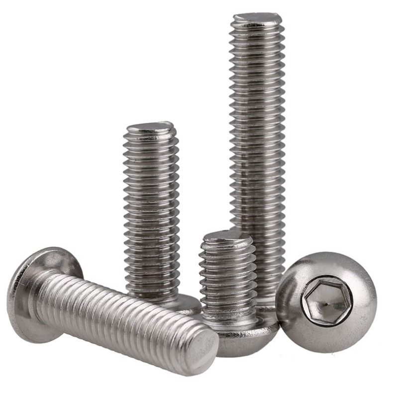 304 yuan cup pan head socket head screw