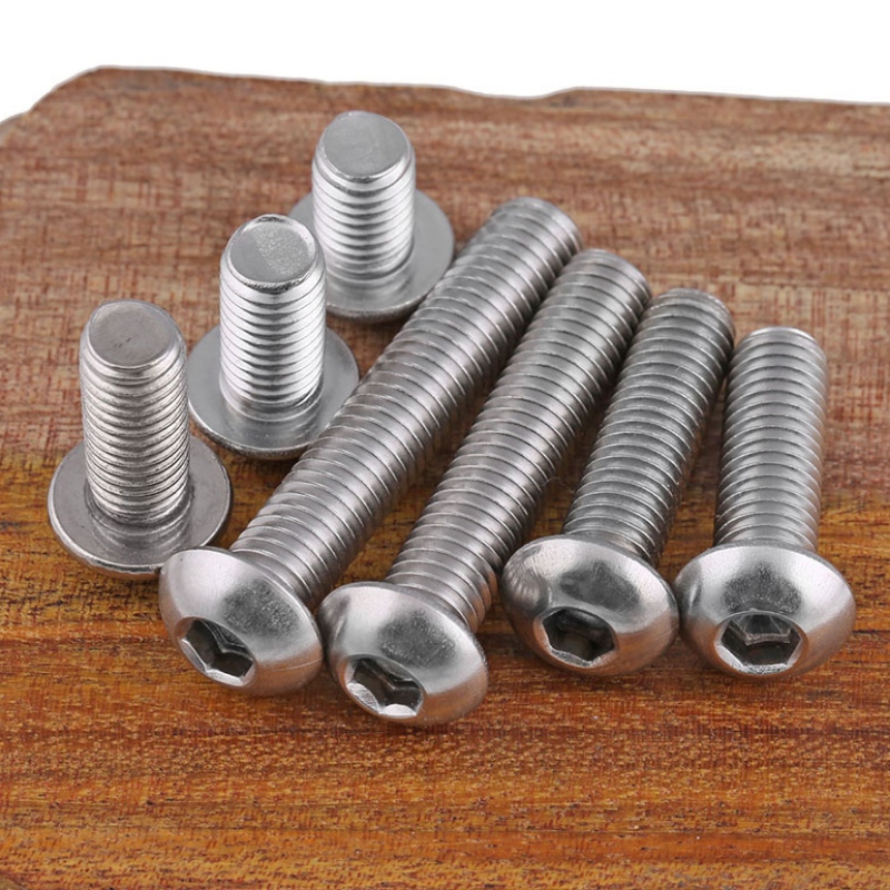 304 yuan cup pan head socket head screw