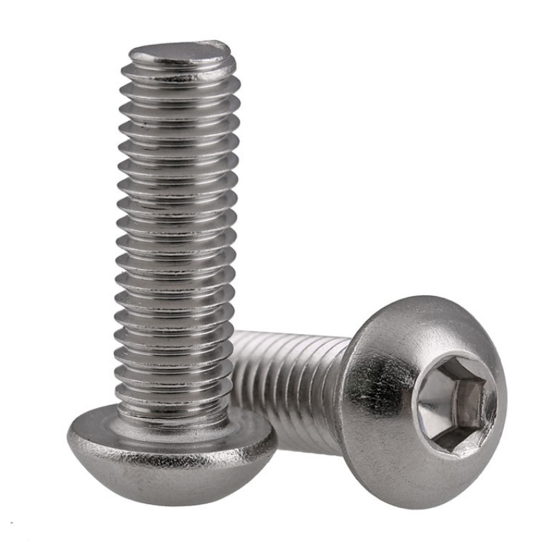 304 yuan cup pan head socket head screw